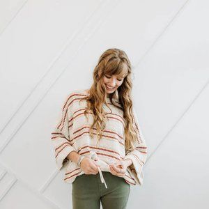 The Red-Stripe Sweater